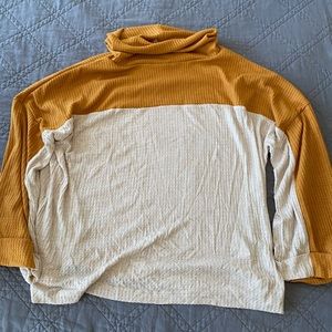 Cowlneck shirt